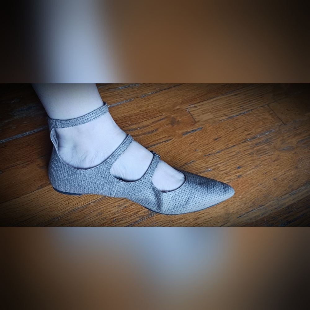 NOT FOR SALE - Christian Siriano for Payless Faux Snakeskin Pointed Toe Flats